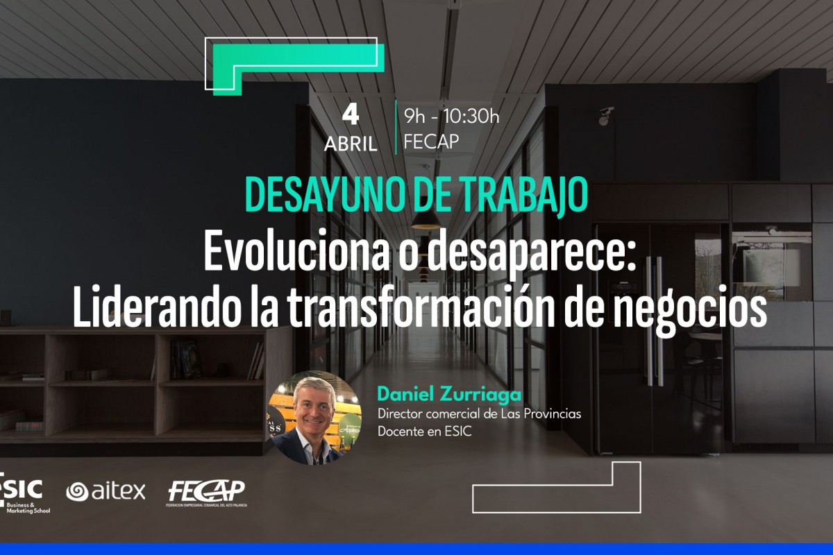 Desayuno de Trabajo: "Evoluciona o Desaparece: Liderando la Transformación de Negocios"