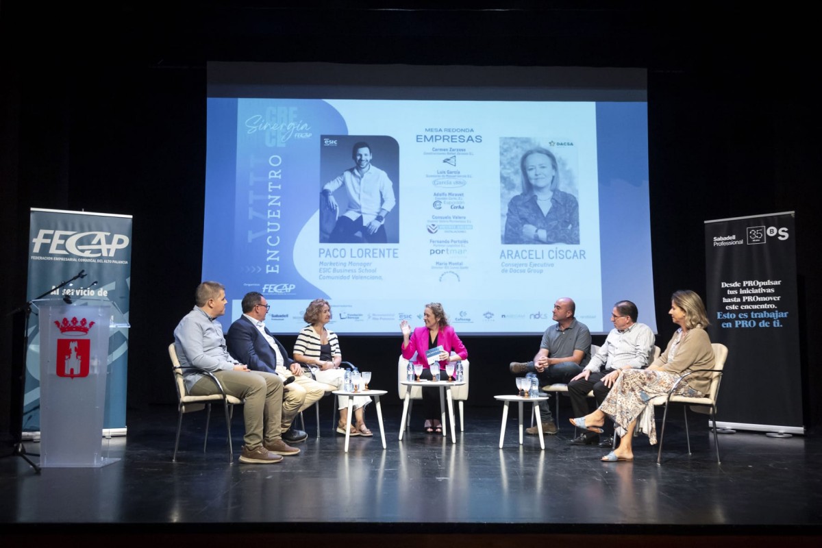  El VIII Encuentro Empresarial SinergiaCrece FECAP reúne a más de 200 profesionales en Segorbe para impulsar la innovación y el talento emprendedor