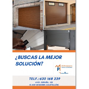 Montajes Pujades - Puertas automáticas Segorbe